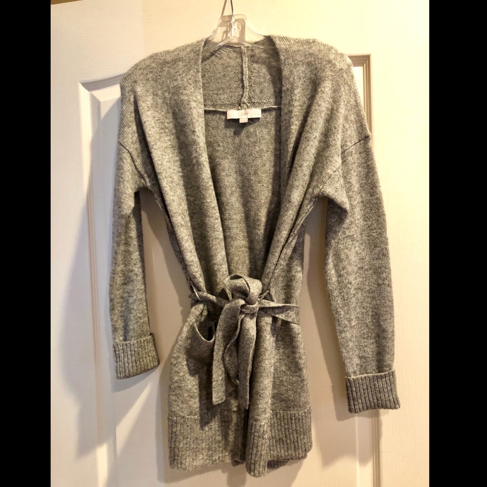 LOFT - Cozy wrap sweater for Fall/Winter.